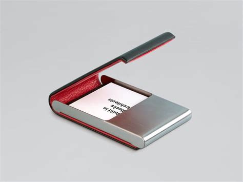 business card holder moo size